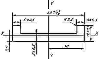 ГОСТ 12492.2-90 Профиль низкокорытный для сельскохозяйственных машин. Сортамент
