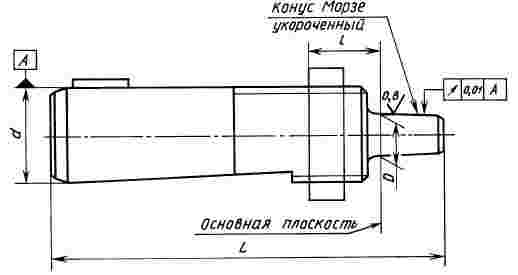 ГОСТ 28485-90 Оправки регулируемые с наружным конусом Морзе и цилиндрическим хвостовиком для сверлильных патронов. Размеры