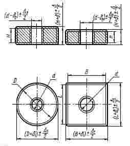 ГОСТ 7829-70 Поковки из углеродистой и легированной стали, изготовляемые ковкой на молотах. Припуски и допуски (с Изменением N 1)