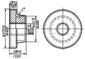 ГОСТ 7829-70 Поковки из углеродистой и легированной стали, изготовляемые ковкой на молотах. Припуски и допуски (с Изменением N 1)